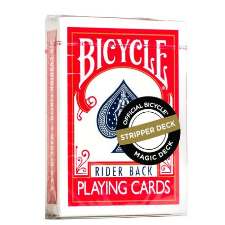 Bicycle Stripper deck - piros/kék kártya