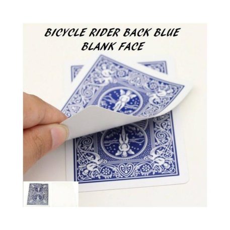Bicycle Blue Blank Face kártya