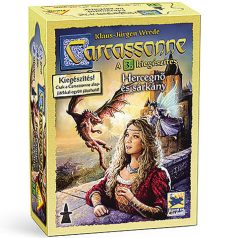   Carcassonne 3. kiegészítő - A Hercegnő és a sárkány kiegészítés a Carcassonne társasjátékhoz