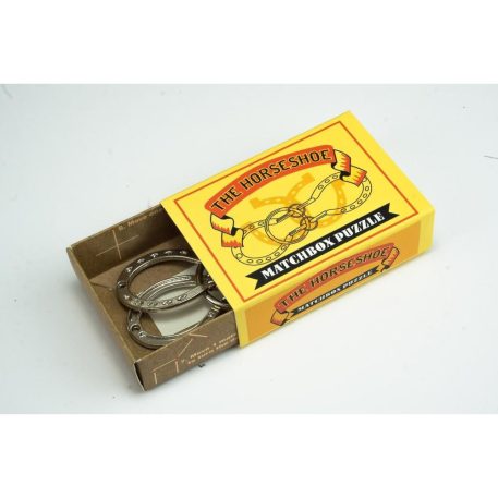 The Horseshoe Matchbox Professor Puzzle ördöglakat