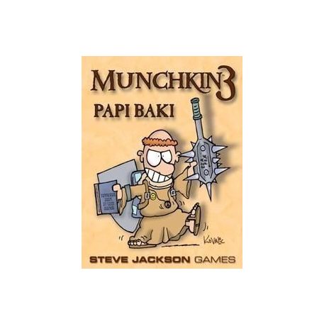 Munchkin 3 társasjáték - Papi Baki kiegészítő