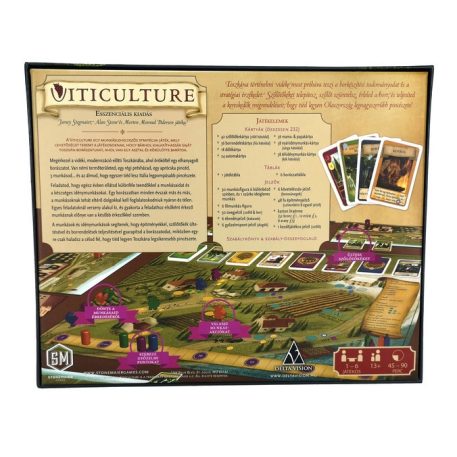 Viticulture társasjáték Esszenciális kiadás