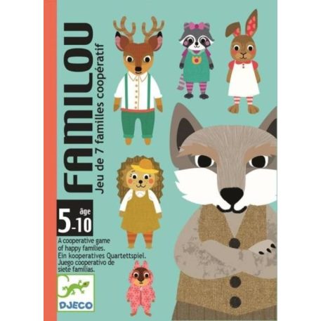 Djeco - Összefogó kártyajáték