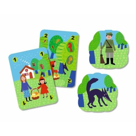 Djeco - Piroska kód kártyajáték