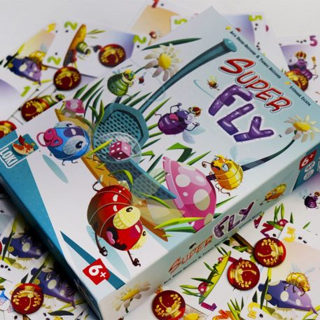 LOKI Superfly multinyelvű társasjáték