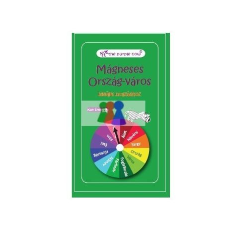 Ország-város mágneses társasjáték