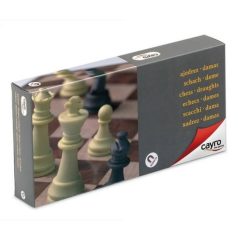 Mágneses sakk és dáma - Közepes - Cayro