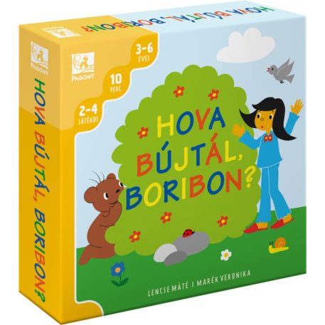 Hova bújtál, Boribon? társasjáték
