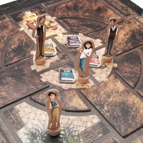 Marbushka: A titokzatos könyvtár társasjáték