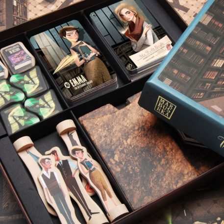 Marbushka: A titokzatos könyvtár társasjáték