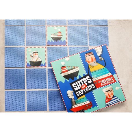 Marbushka Hajók és kapitányok memóriajáték