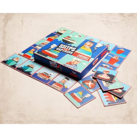 Marbushka Hajók és kapitányok memóriajáték