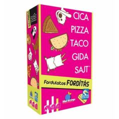   Cica, pizza, taco, gida, sajt  Fordulatos fordítás partijáték