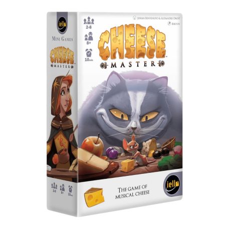 CHEESE MASTER - társasjáték, angol nyelvű