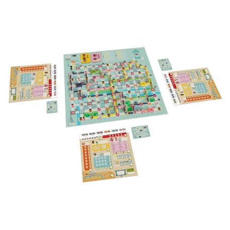 GET ON BOARD: PARIS AND ROME - társasjáték, angol nyelvű