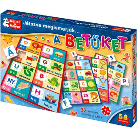 Játszva megismerjük a betűket társasjáték