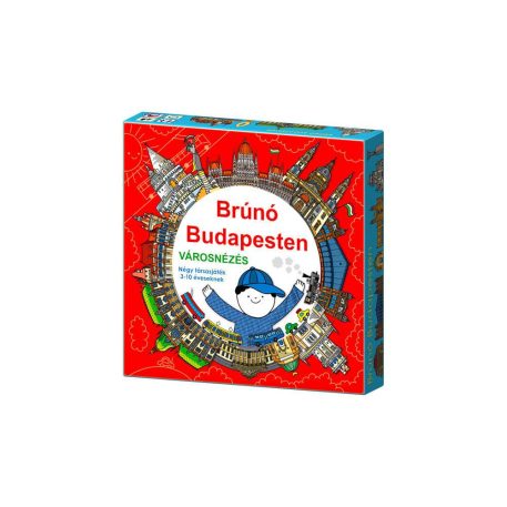 Brúnó Budapesten - Városnézés társasjáték