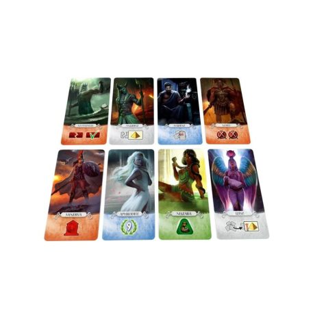 7 csoda : Párbaj társasjáték Panteon kiegészítő