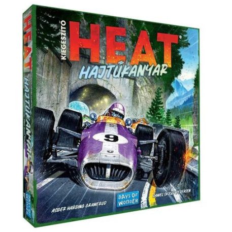 Heat: Hajtűkanyar társasjáték kiegészítő