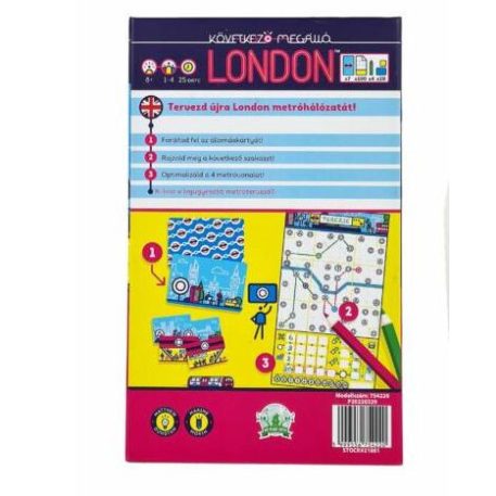 Következő megálló: London társasjáték