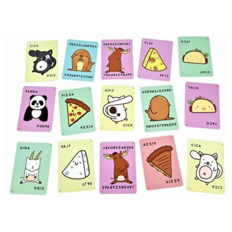 Cica, pizza, taco, gida, sajt – Fordulatos fordítás
