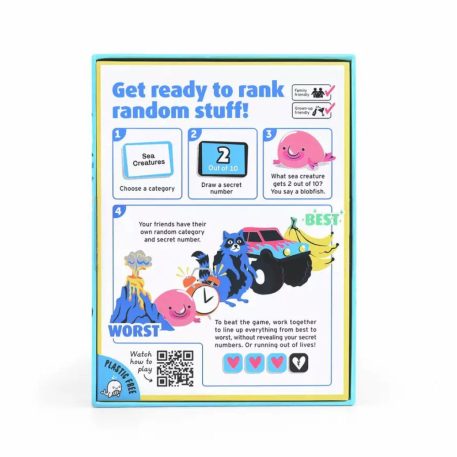 BP What's The Best Thing angol nyelvű társasjáték