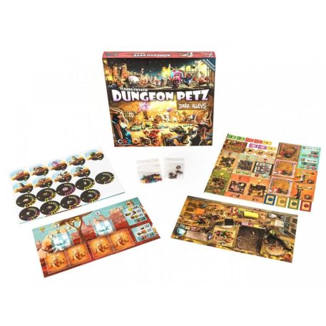 Czech Games Dungeon Petz: Dark Alleys kiegészítő, angol nyelvű