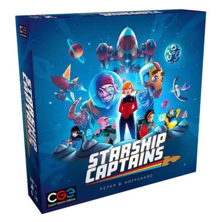 Starship Captains társasjáték, angol nyelvű