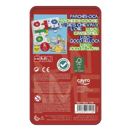 Ki nevet a végén? & Lúd-játék - fémdobozos