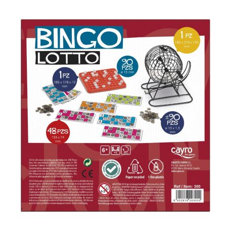 Bingó lottó játék