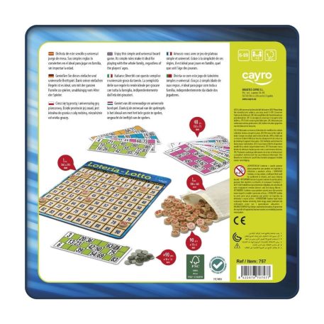 Lottó - fémdobozos