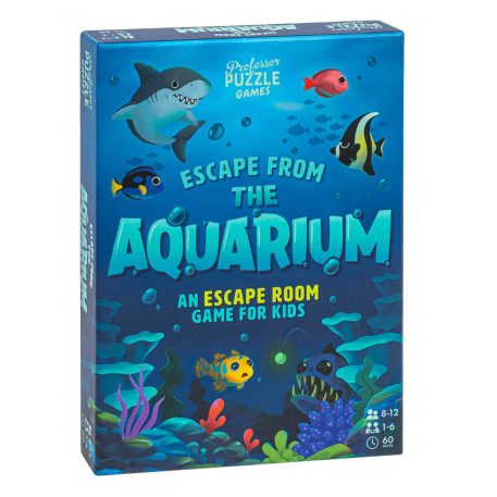 Escape from the Aquarium társasjáték, angol nyelvű