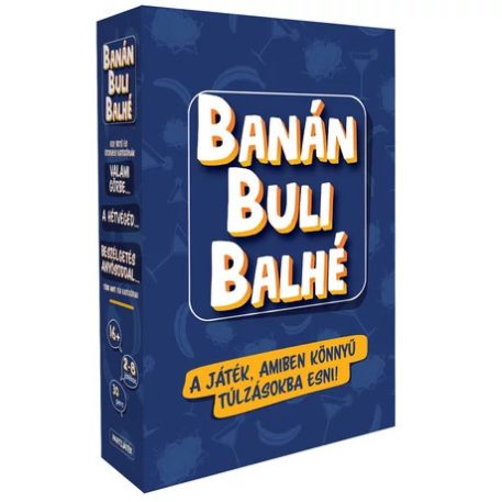 Banán buli balhé társasjáték