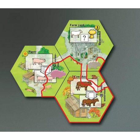 Keyflower Farmers multinyelvű társasjáték