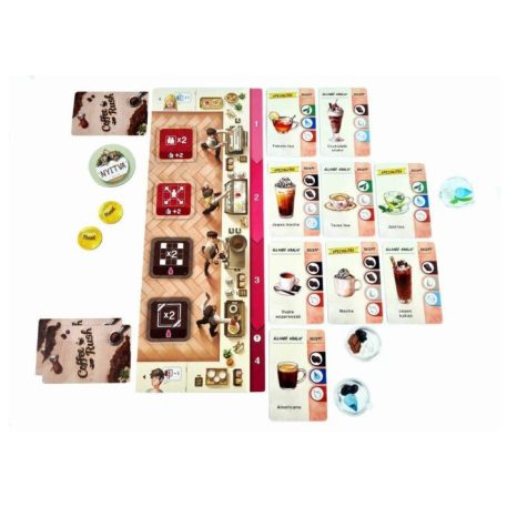 Coffee Rush társasjáték