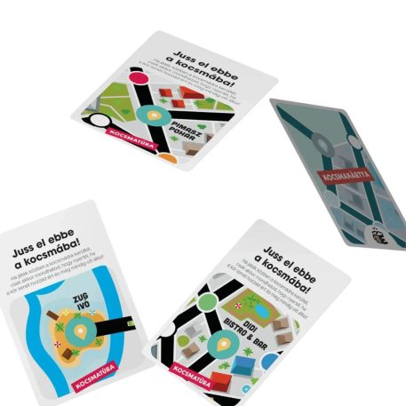 Eufória - KOCSMATÚRA iszogatós társasjáték