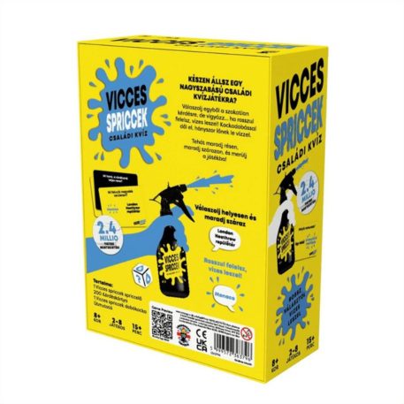 Vicces spriccek - családi kvíz társasjáték
