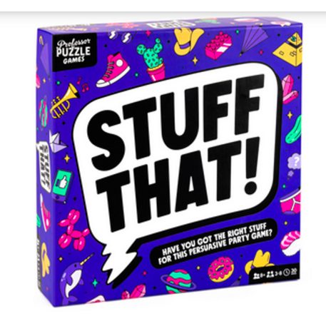Stuff That! angol nyelvű társasjáték