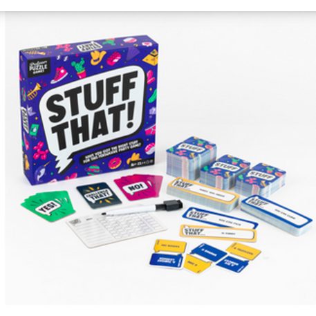 Stuff That! angol nyelvű társasjáték