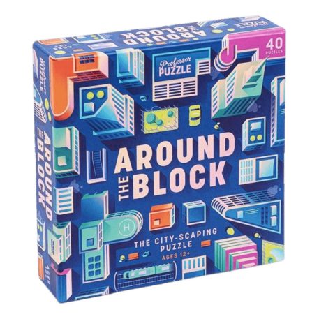 Around the Block társasjáték, angol nyelvű