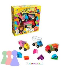 Trükkös teherautók - Trucky 3 társasjáték Smart Games