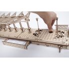 Vasútállomás - mechanikus modell - Ugears