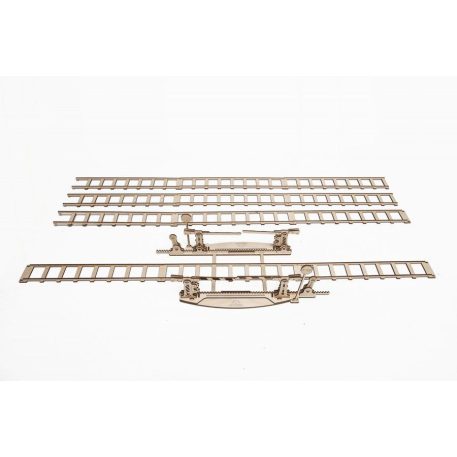 Vasúti kereszteződés - mechanikus modell - Ugears