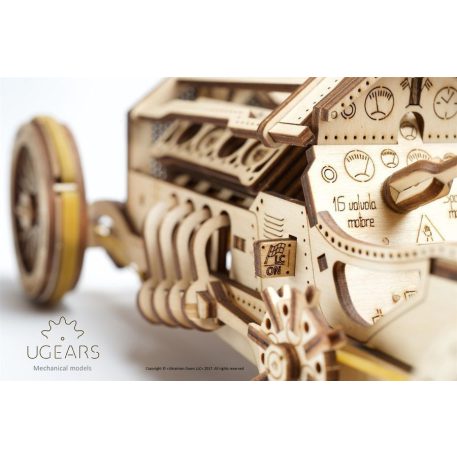 UGEARS Grand Prix - mechanikus modell