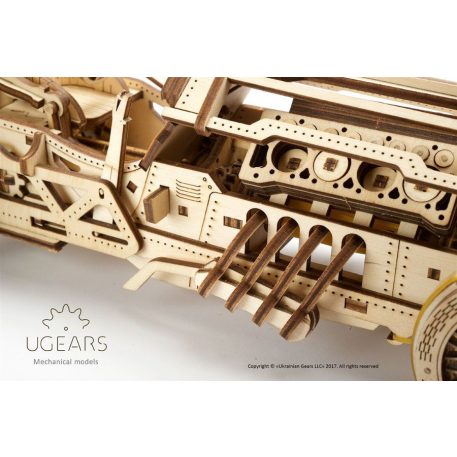 UGEARS Grand Prix - mechanikus modell