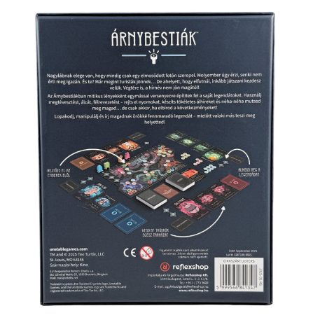 Árnybestiák társasjáték